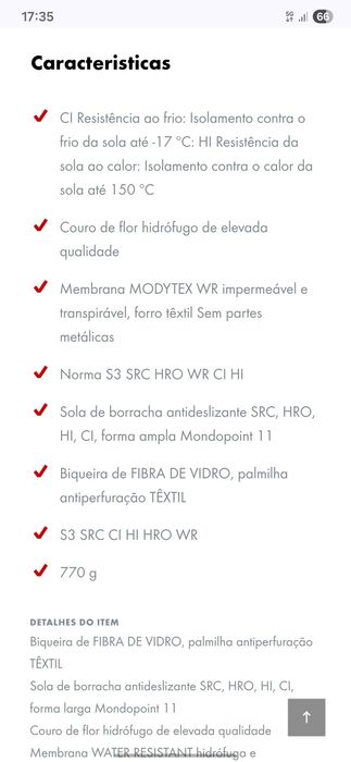 Botas Segurança Wurth Taurus N° 41