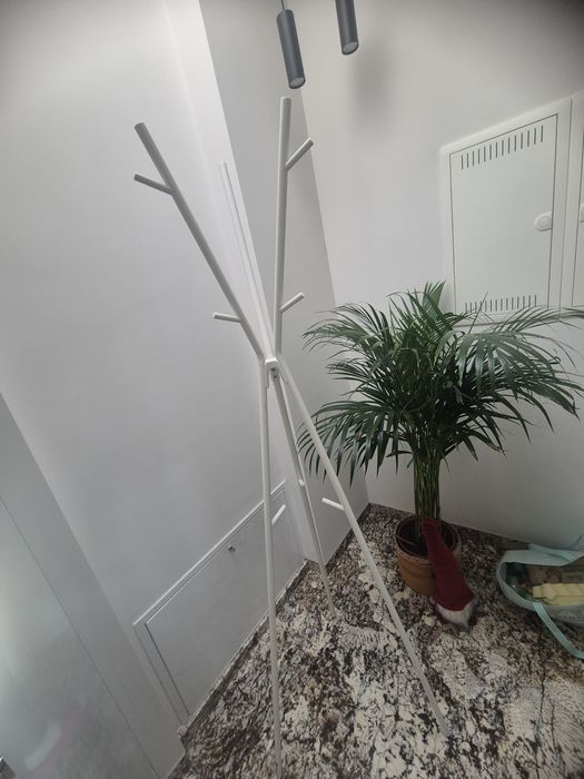 Wieszak Stojący Biały Ikea