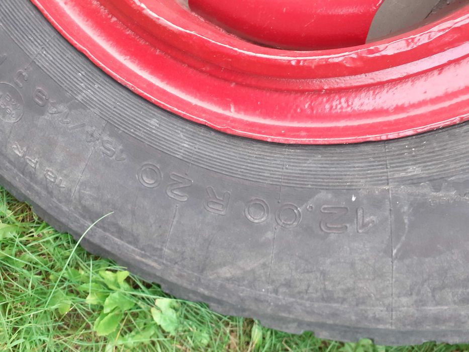 Koła felgi opony 12.00 R20 przyczepa HL 8011