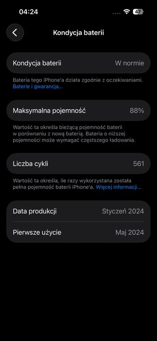 Iphone 15 Pro 128GB, White Titanium, stan idealny