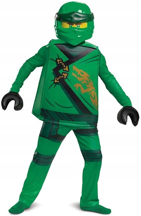 Kostium LEGO r. 128 zielony