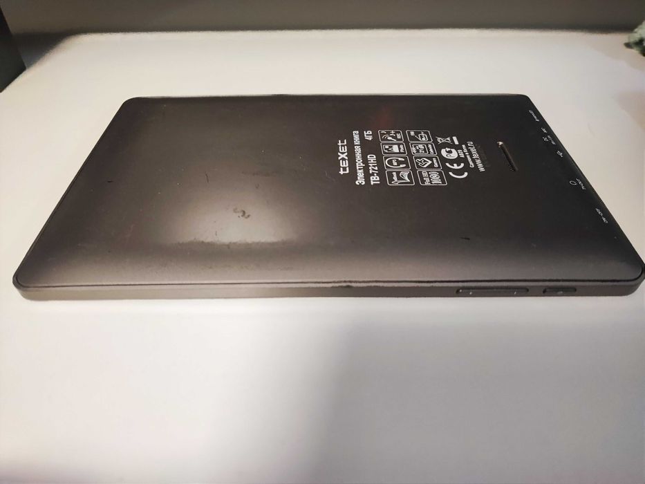 Электронная книга TEXET TB-721HD bronze хорошее состояние