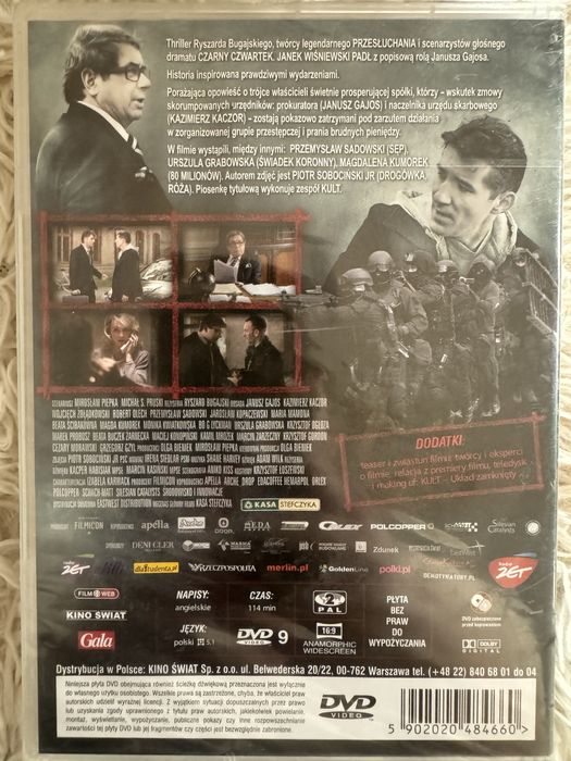 Film na DVD „Układ Zamknięty” NOWY