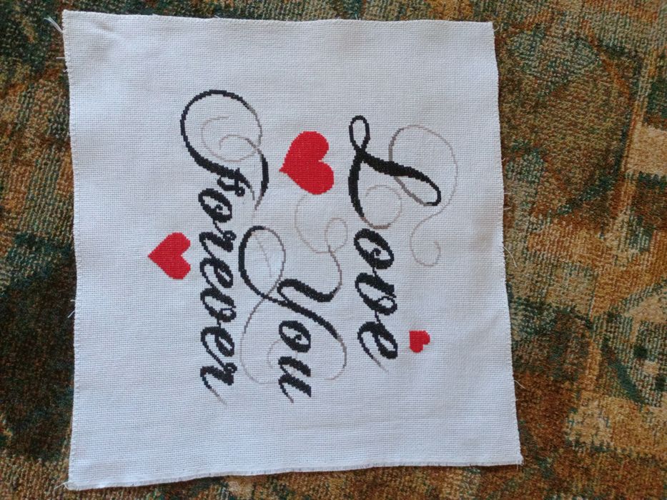 Obraz haftowany krzyżykowo