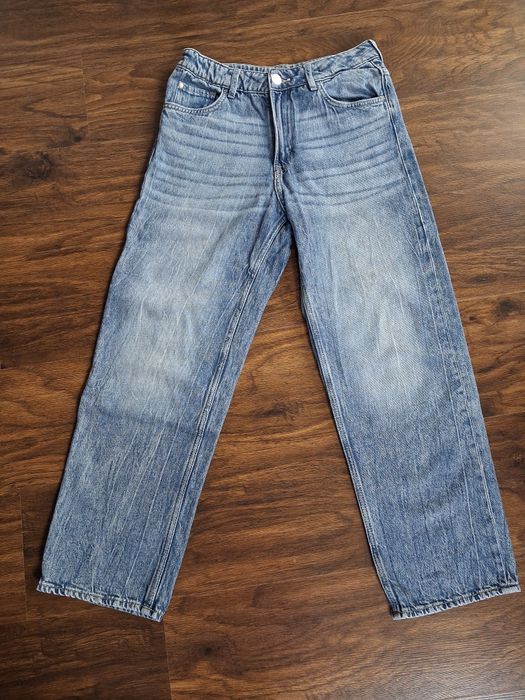 Szerokie jeansy H&M 158