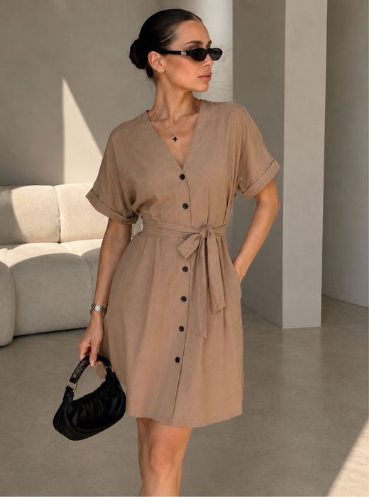 Розкішна сукня M/L льон котон Zara стиль old money