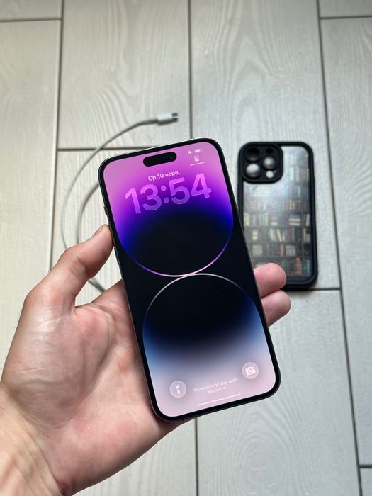 apple iphone 14 pro 512gb deep purple - купити телефони та