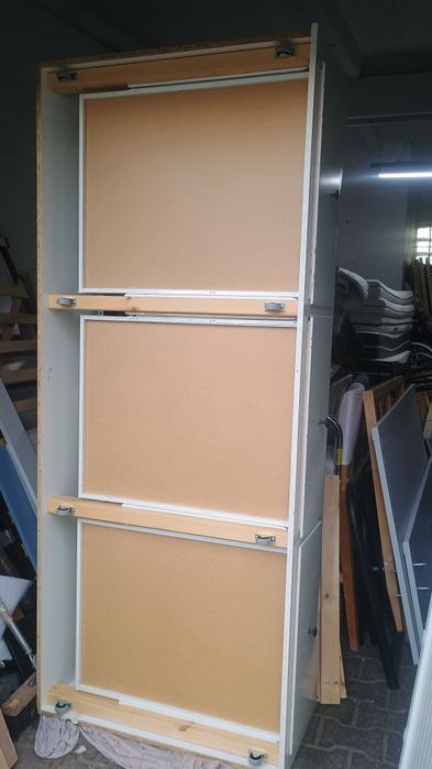 Łóżko drewniane  Ikea Hemnes rozkładane 80-160x200 materace