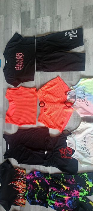 Zestaw lato dziewczynka bluzki