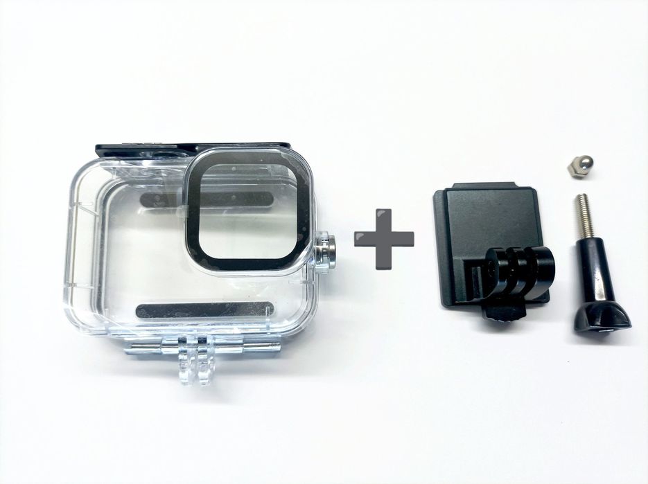 Комплект! Аквабокс+кріплення для екшн камери GoPro Hero 9/ 10/11/12/13