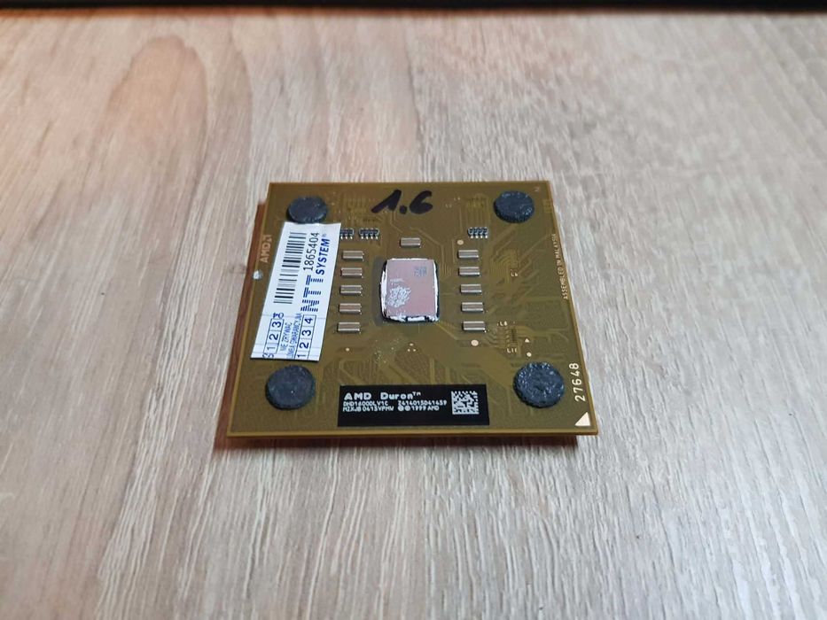 Procesor Amd Duron 1600MHz DHD1600DLV1C Socket 462 Piękny