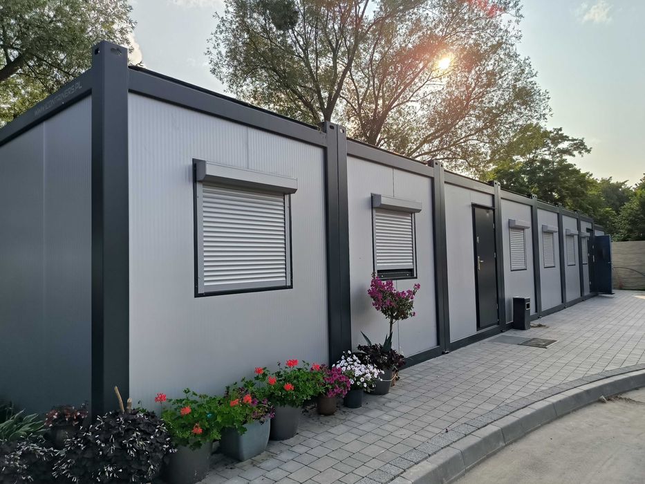 KONTENER PAWILON Biurowy Budowlany Sanitarny Magazynowy - PRODUCENT