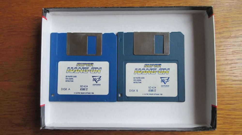 Oryginalna gra Atari ST: Super Hang-On