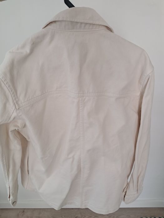 Casaco branco para homem, tamanho S