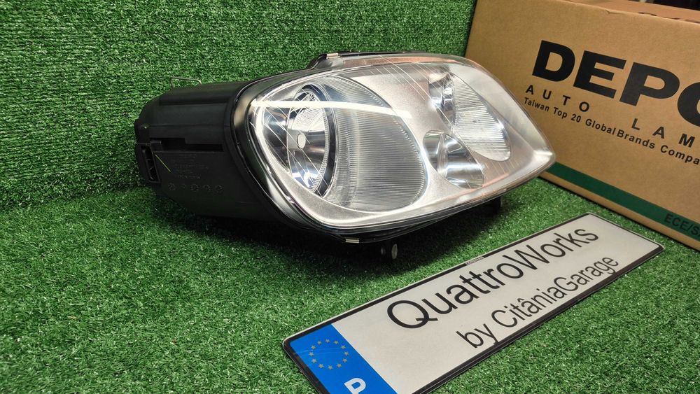 Otica Farol Frente Direito VW Touran 1T Caddy III 2003 a 2015 Ref. 441-1193R-LD-EM NOVO DEPO
