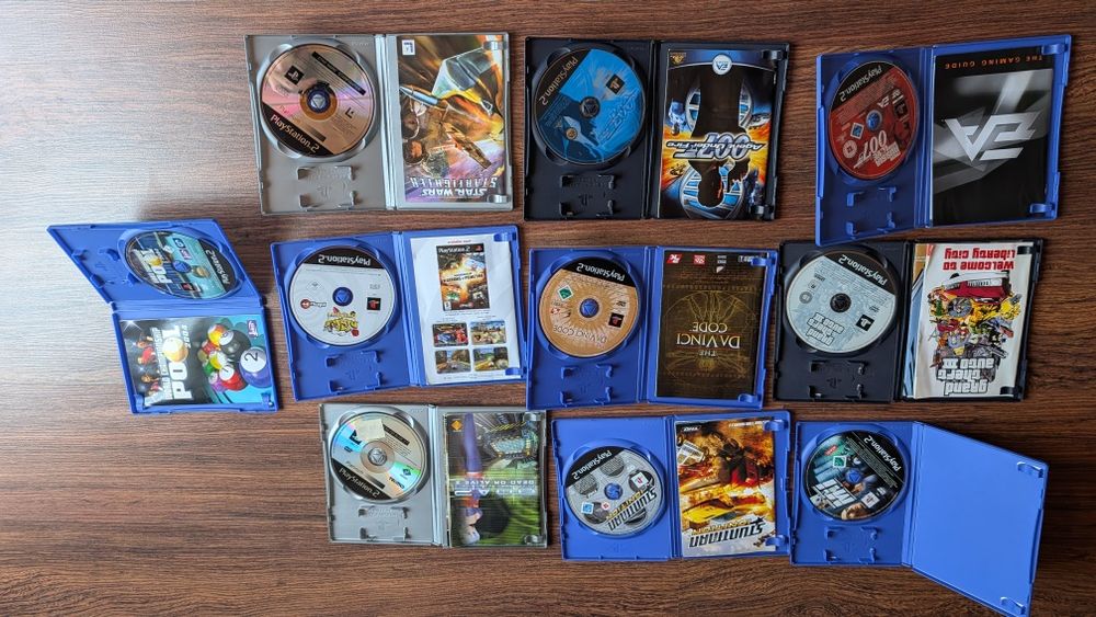Zestaw 10 gier ps2, james bond 007, gta, star wars, dead or alive, stunman, PlayStation 2