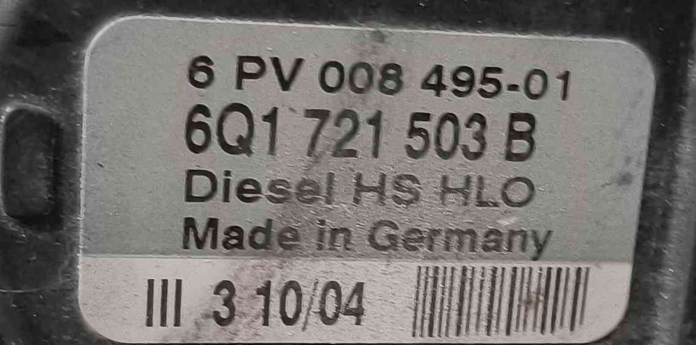 Pedal do Acelerador 6Q1721503B - SEAT IBIZA III