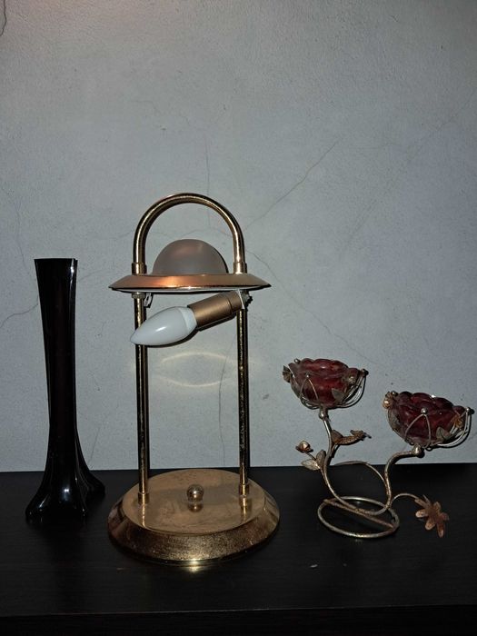 Conjunto de decoração candeeiro metal 16€