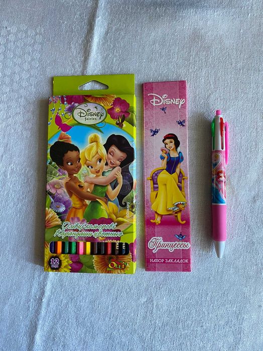 Набор Закладки для книг с таблицей умножения Ручка Карандаши