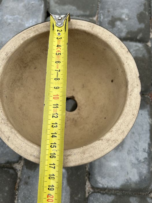 Donice mrozoodporne kobaltowe 3 sztuki