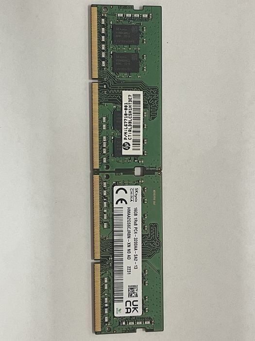 Модули HYNIX SO-DIMM 16GB DDR4 3200MHz HMAA2GS6CJR8N-XN. C гарантией.