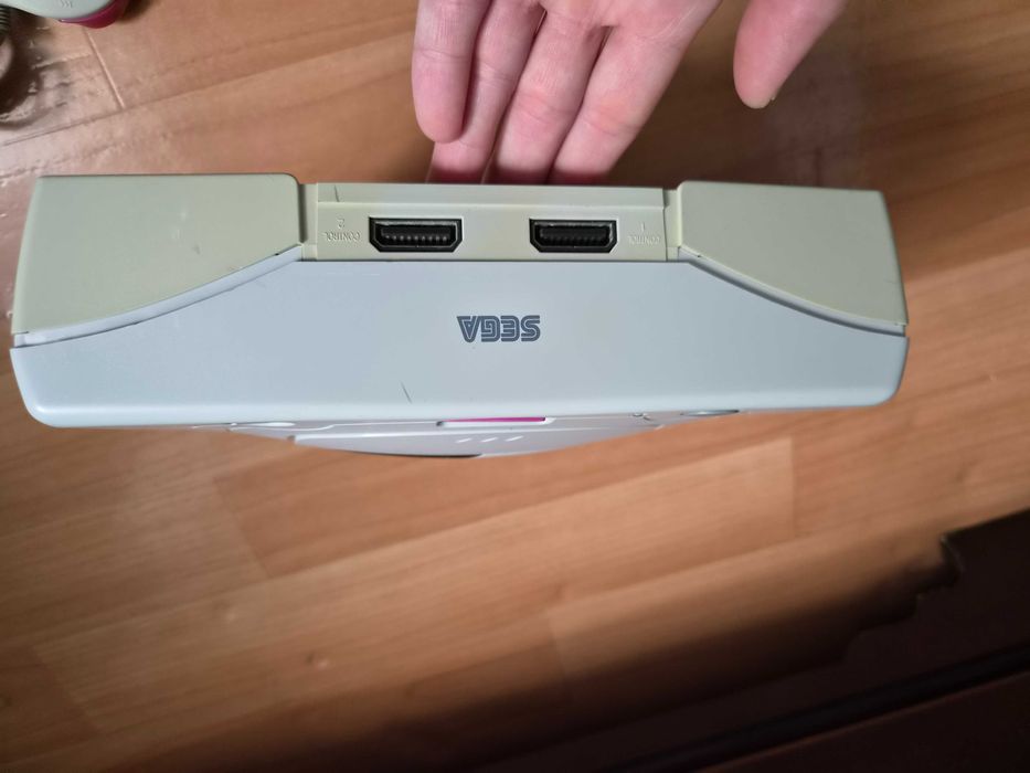 Ігрова консоль Sega Saturn біий колір регіон Японія оригінал комплект