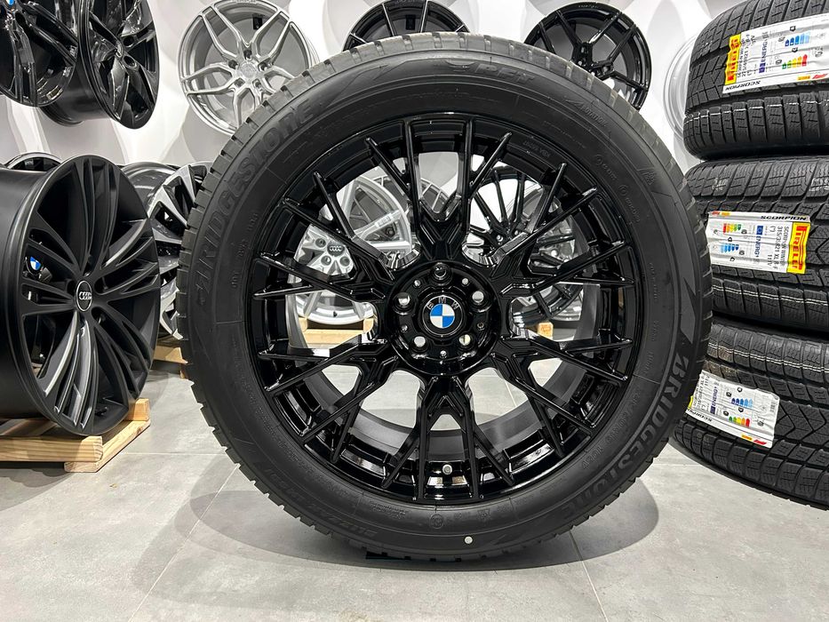 Koła zimowe 19 5x112 BMW X3 G01 X4 G02 GMP FENDER 245/50R19 Bridgestone