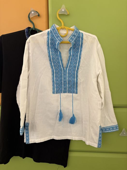 Вишиванка для хлопчика 6-7 лет вышиванка для мальчика белая