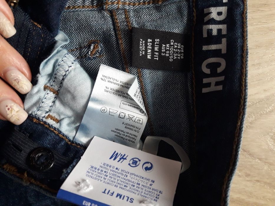 Джинсы H&M стрейч