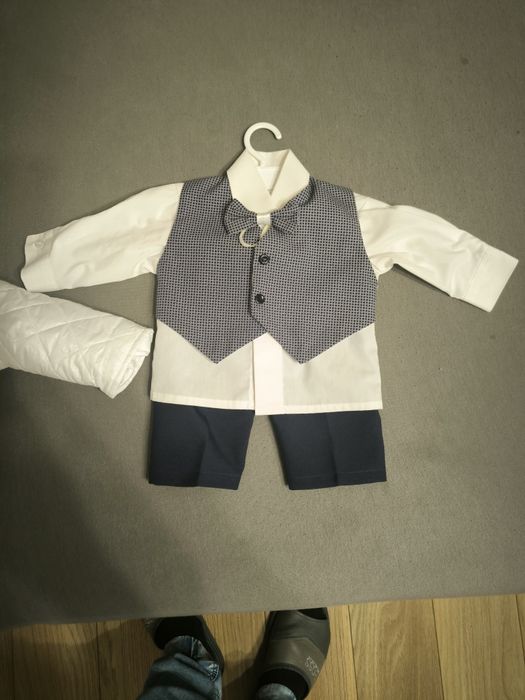 Ubranko do chrztu dla chłopca 62cm