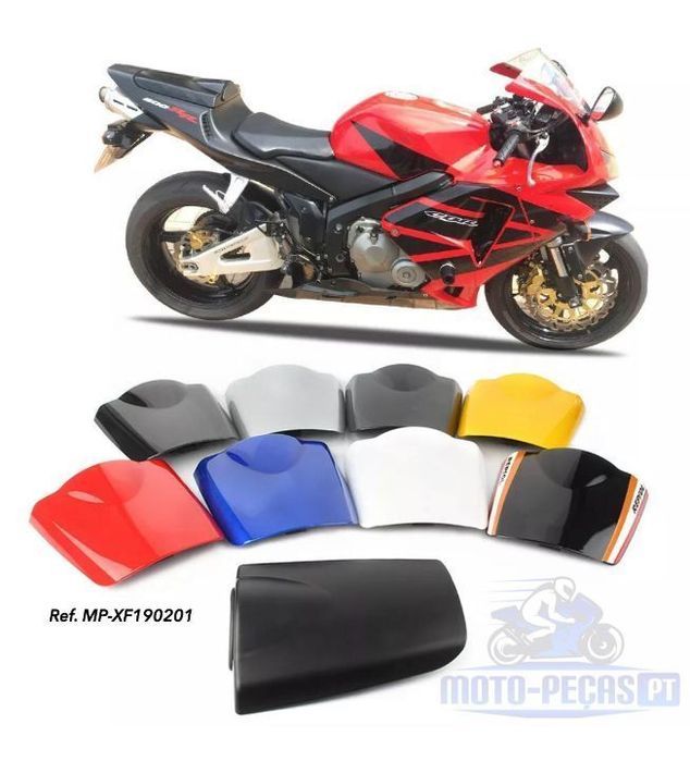 tampa do banco traseiro para honda cbr 600 rr 2003 a 2006 tipo baquet