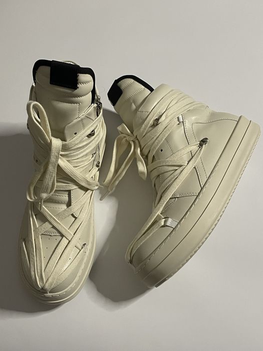 Кросівки Rick Owens Geobasket Megalace White