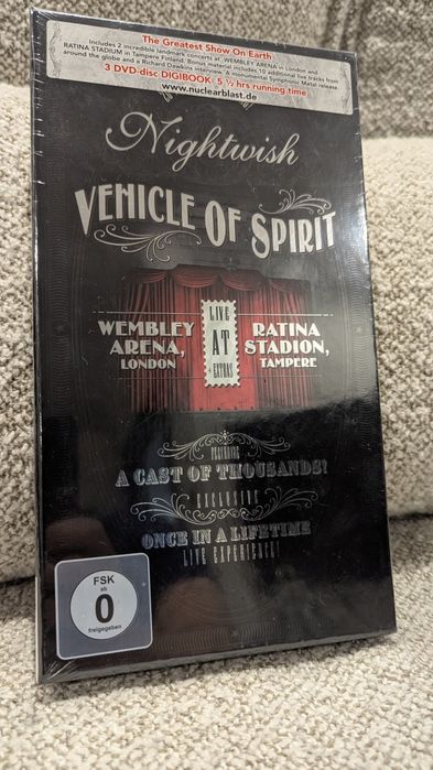 Nightwish Vehicle of Spirit 3xDVD