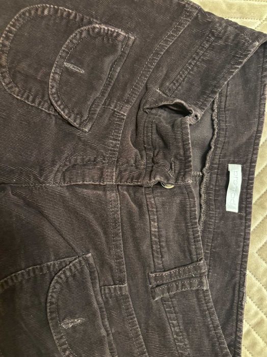 Spodenki Promod rozm. M, sztruksowe ciemny fiolet