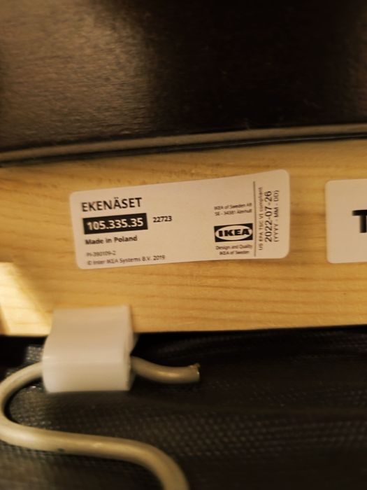 IKEA Ekenaset , przedpokój siedzisko kanapka szeslag