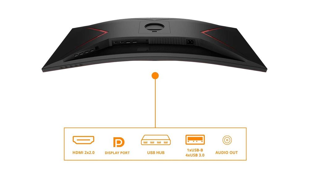 Monitor AOC 34" Ultrawide 180Hz (CU34G2XPD) - NOVO/SELADO