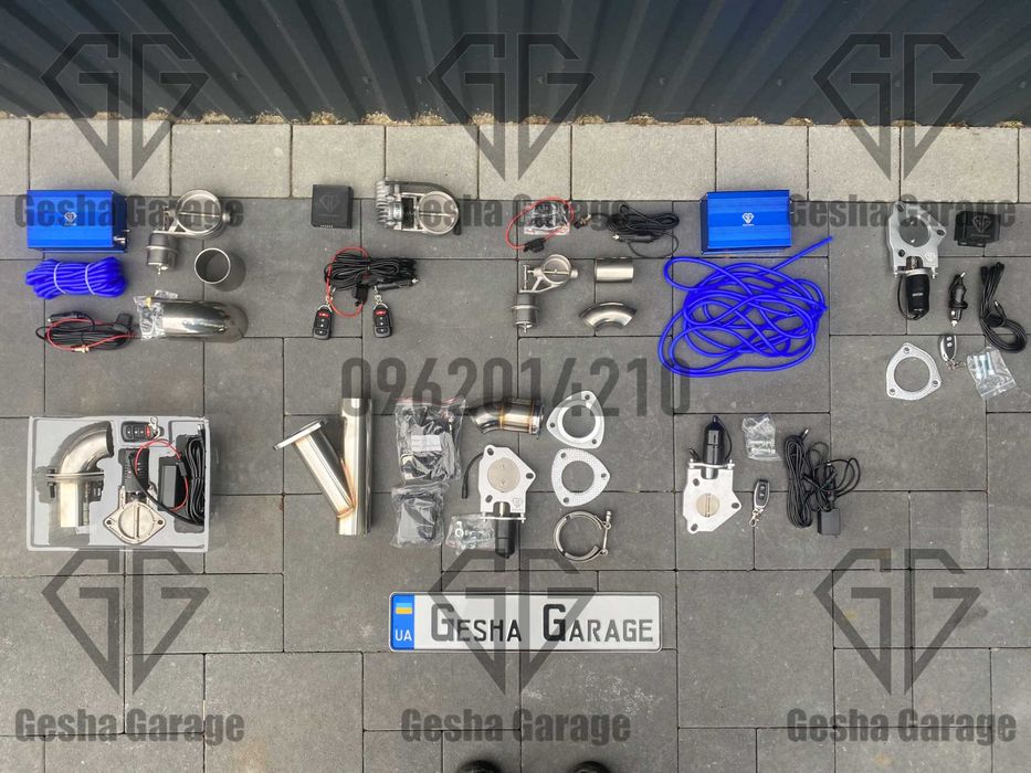 Тюнінг електрична вакуумна заслонка на вихлопну систему наявність нові