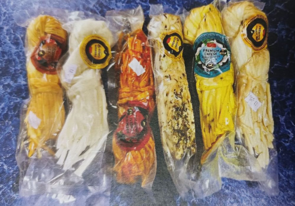 Сулугуни, коса , 10 разных вкусов