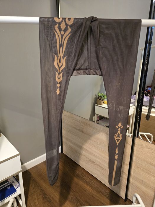 Cosplay keqing Genshin Impact + peruka