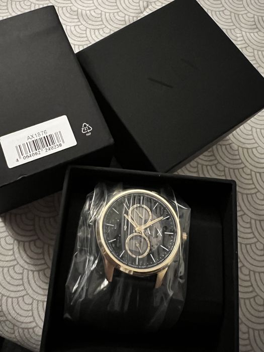 Годинник Armani Exchange Dante Multifunction AX1876 Чорний