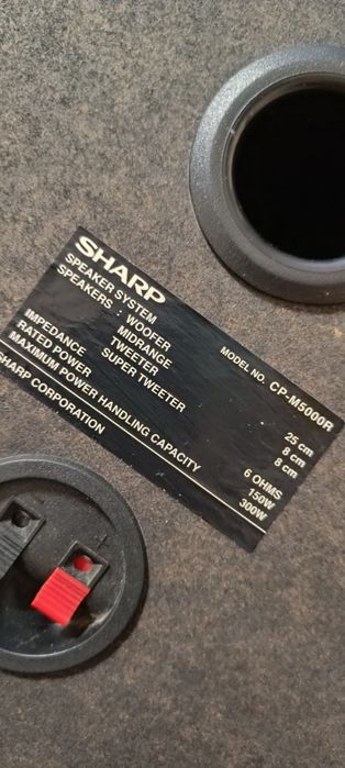 Система Sharp CD-M5000W нч 25см