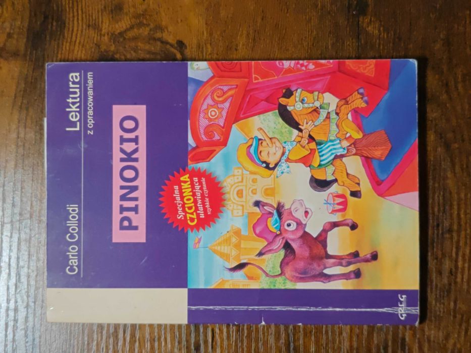 Książka "Pinokio" – Carlo Collodi, lektura z opracowaniem