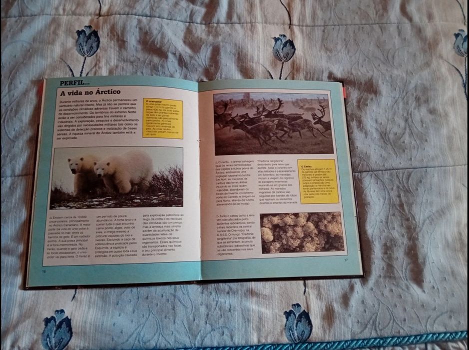 Livro de habitats em extinção