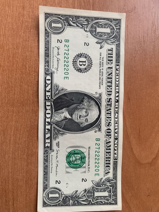 1$, коллекционная купюра!