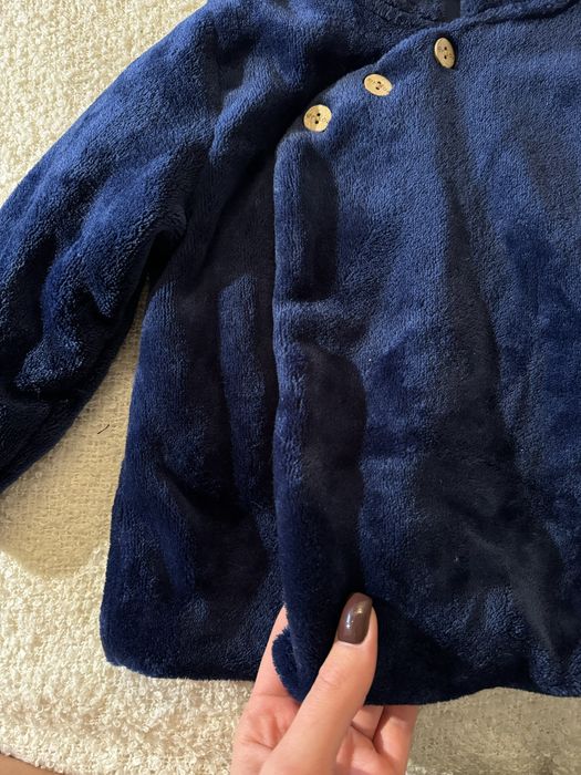 Ocieplana bluza zapinana unisex