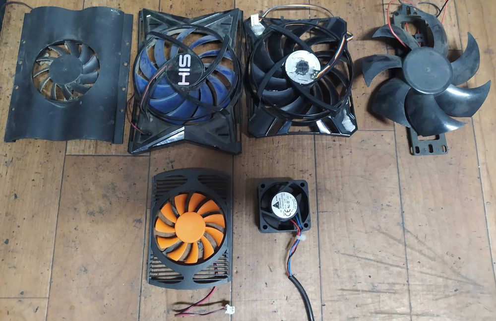 Кулера для компьютера 120/90/80 мм