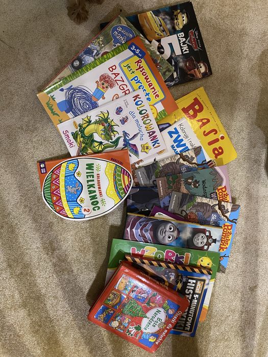 Ksiazki dla dzueci w wieku 3-8 lat