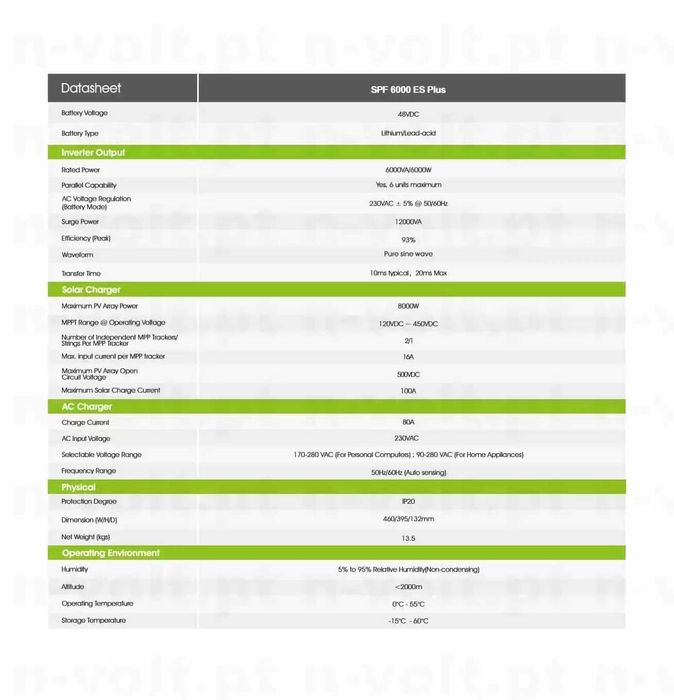 Inversor Growatt 6KW e Bateria 8KWH grande campanha fim de ano