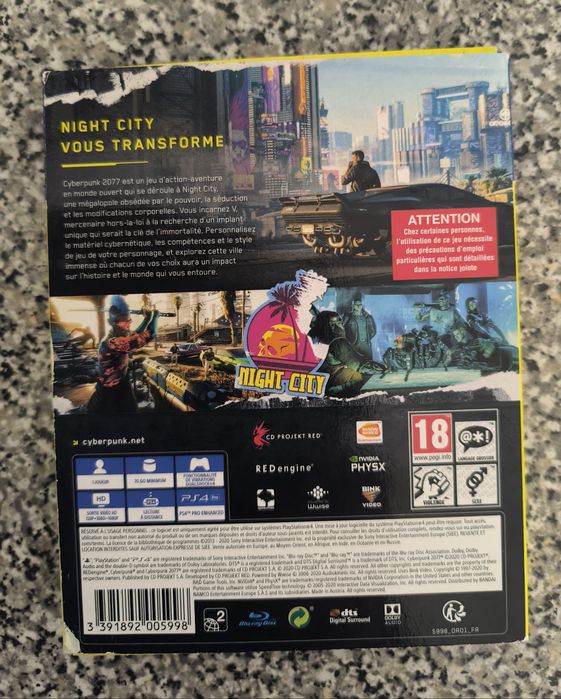 Cyberpunk PlayStation 4