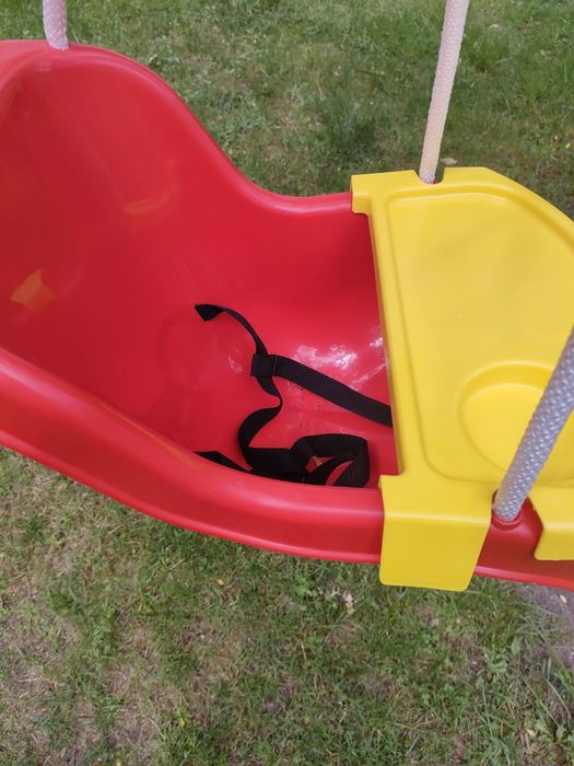 Huśtawka kubełkowa plastikowa